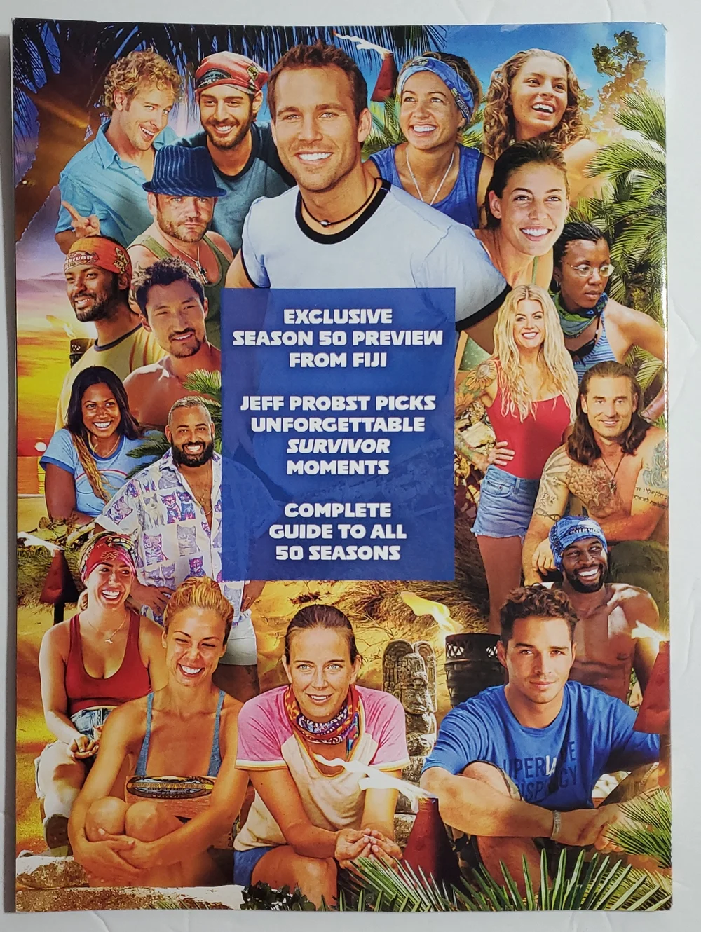 Survivor 50 Seasons Special Collector's Issue Lot TV Guide And People Magazine